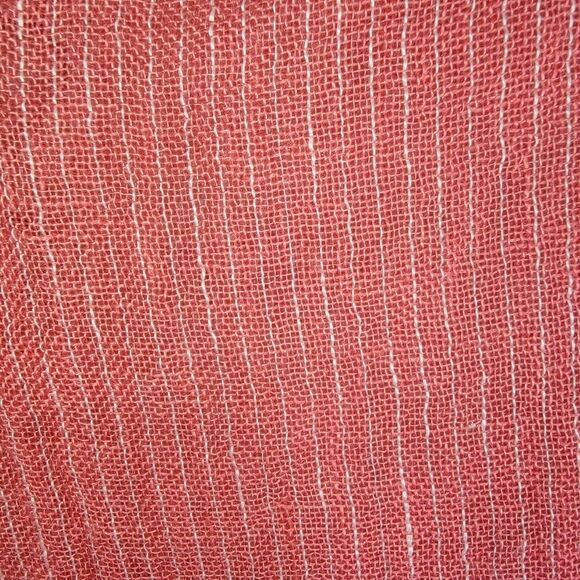 Eileen Fisher Women's Pink Linen Gauze Striped Tunic Kimono Top Large - Picture 6 of 8